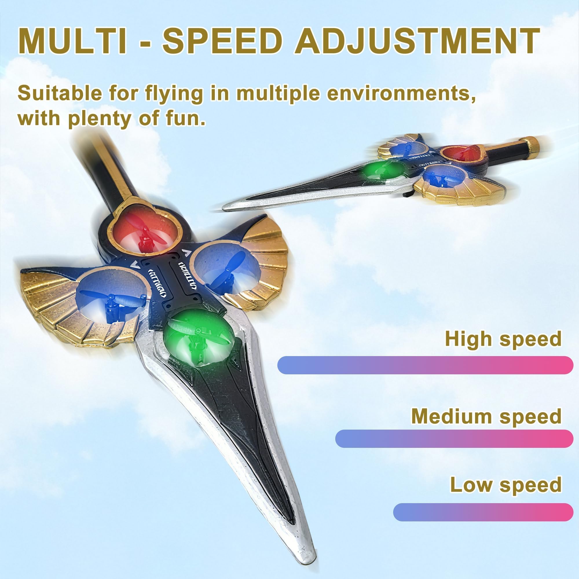 Virellia four-motor power enables smooth, precise control.