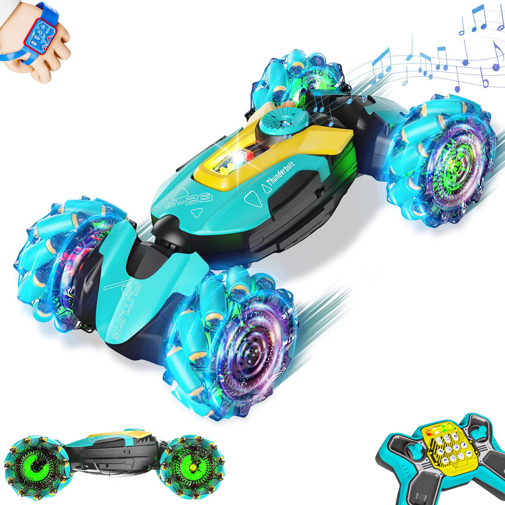 ViRockSign gesture-sensing RC car offers precise indoor control.