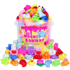VISCOO 120-pack squishies offer tactile fun and long-lasting play.