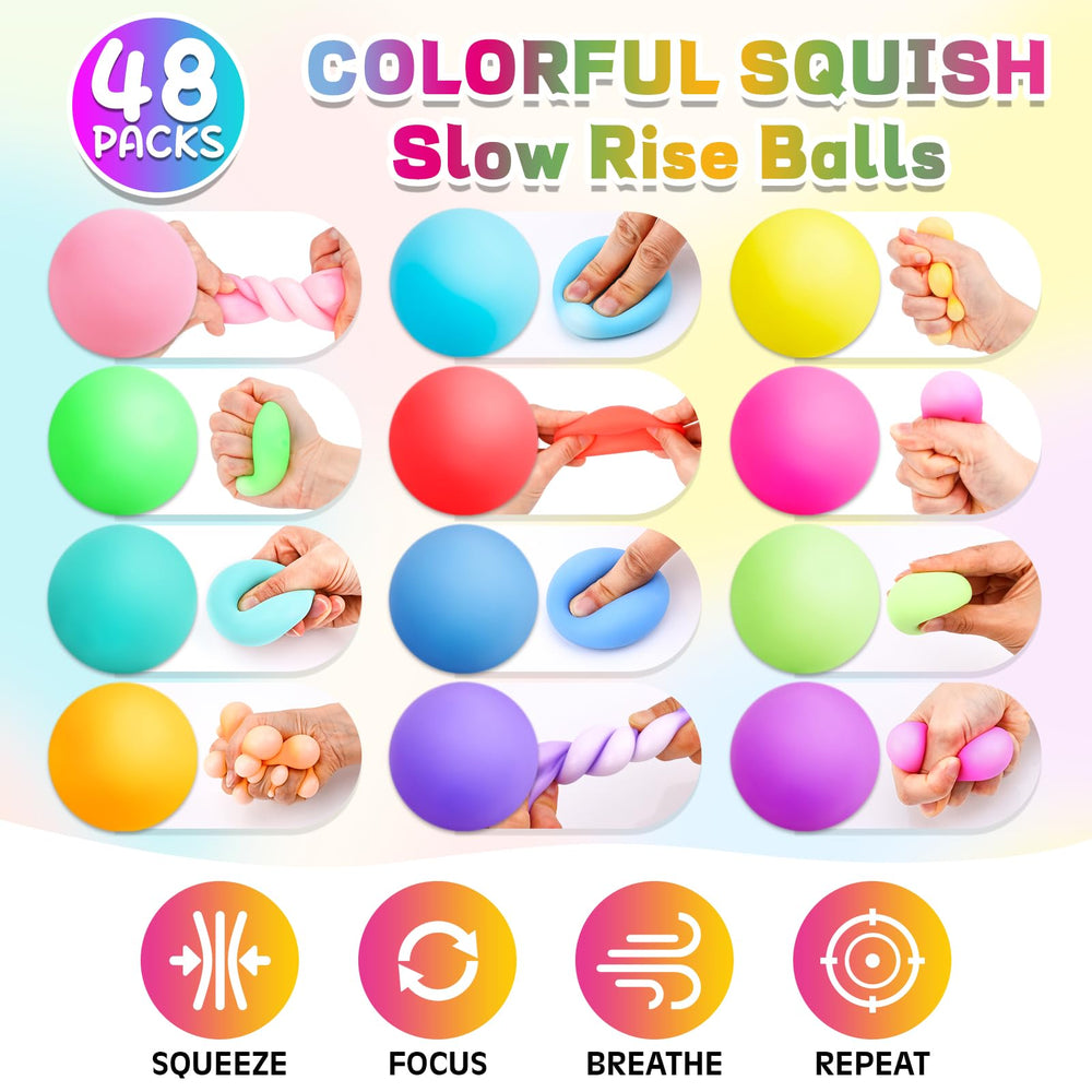 VISCOO hand therapy squishy ball fits in the palm for quick stress release
