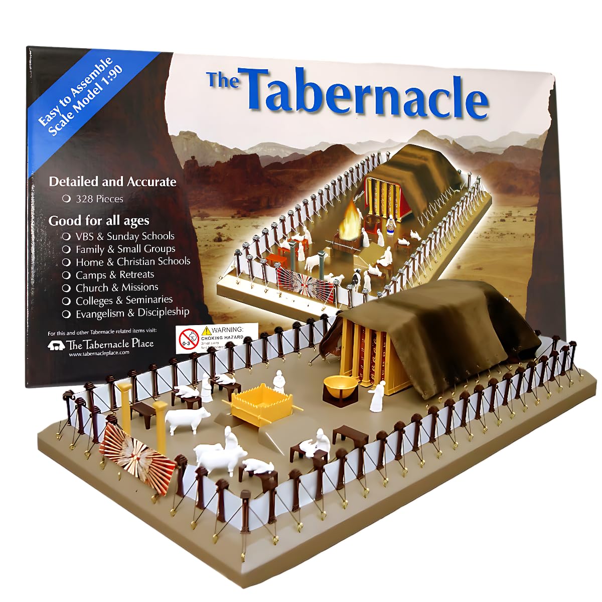 Vision Video Tabernacle model assembling view aids classroom demos.