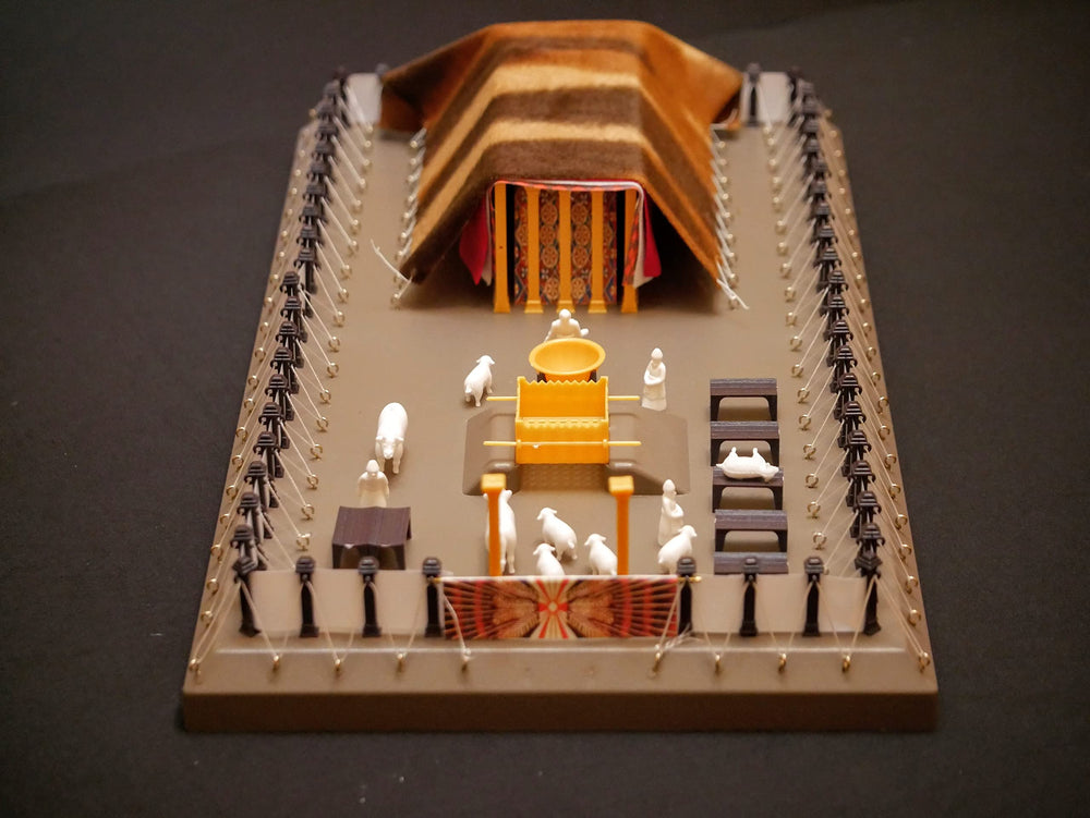 Vision Video Tabernacle model detailed-parts close-up supports hands-on learning.