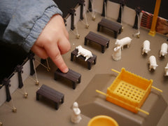Vision Video Tabernacle menorah highlights candle-like details for study.
