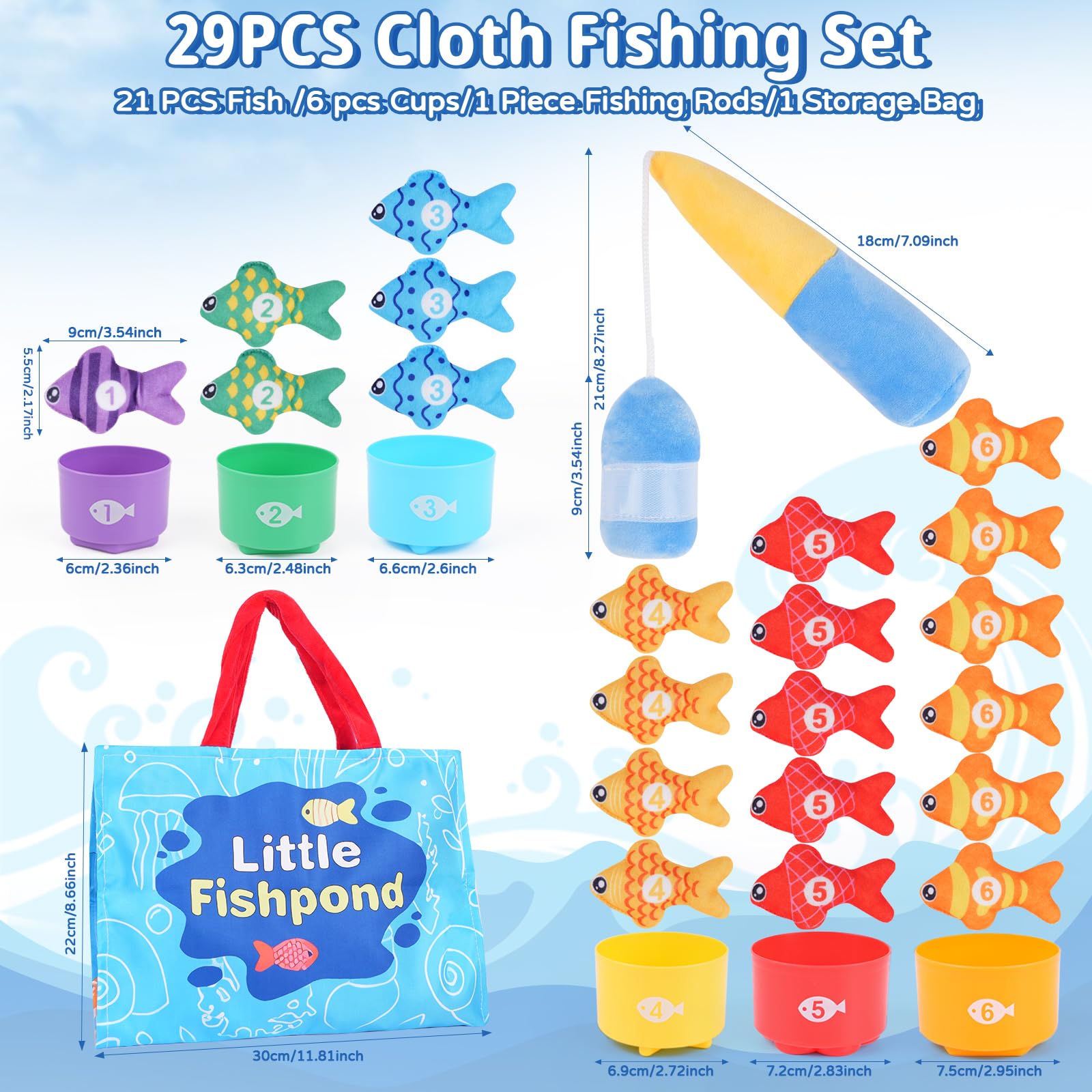 Visivessel toddler-safe design with Velcro rod and no sharp edges