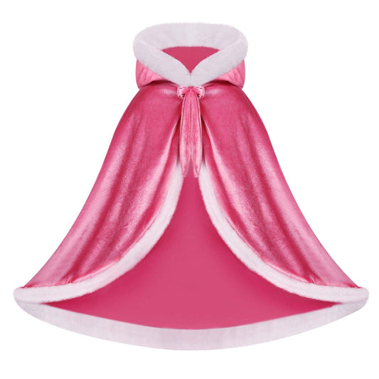 Close up of Visofayo cape interior satin and exterior velvet highlighting premium feel