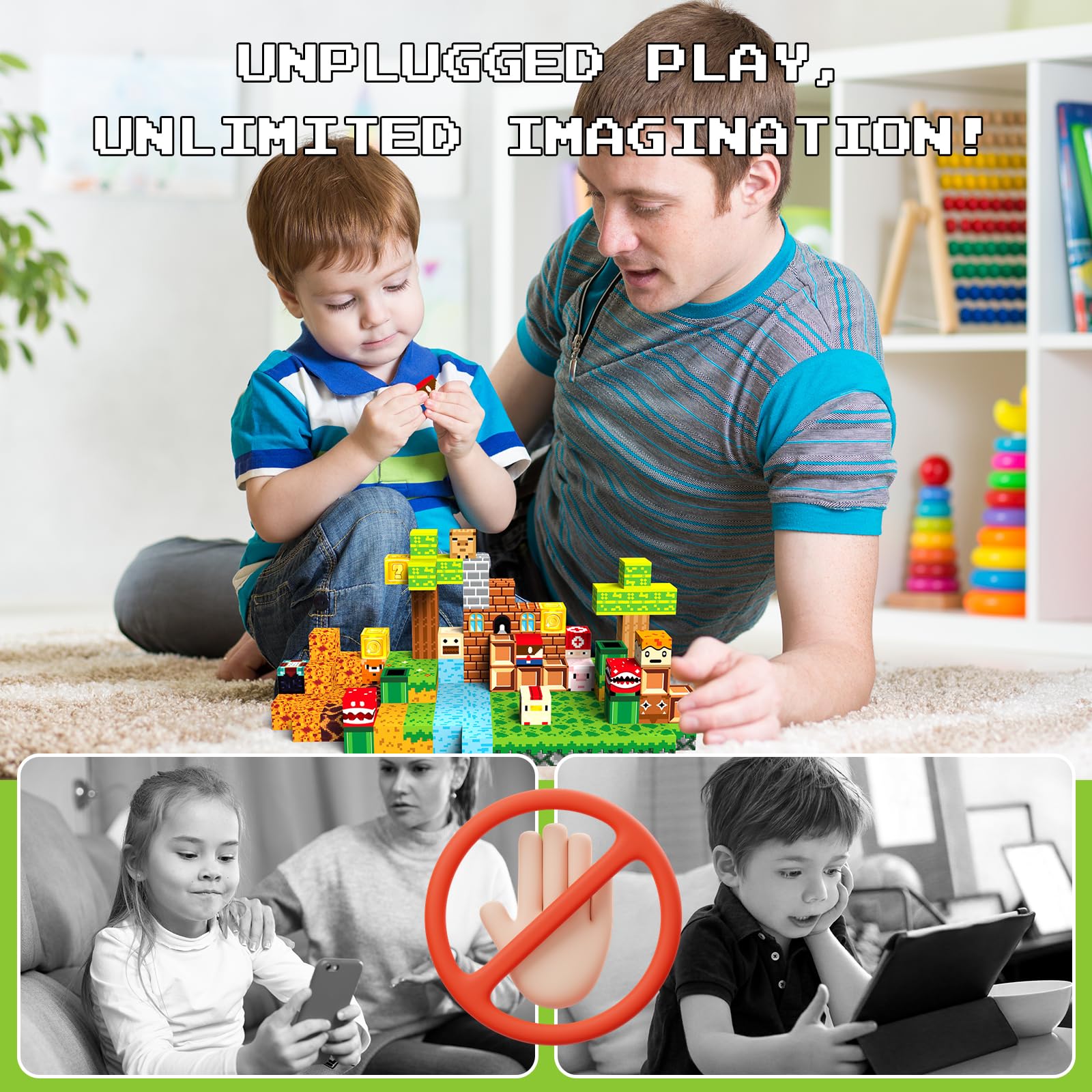 VISREFUR magnetic toys offer screen-free, hands-on exploration