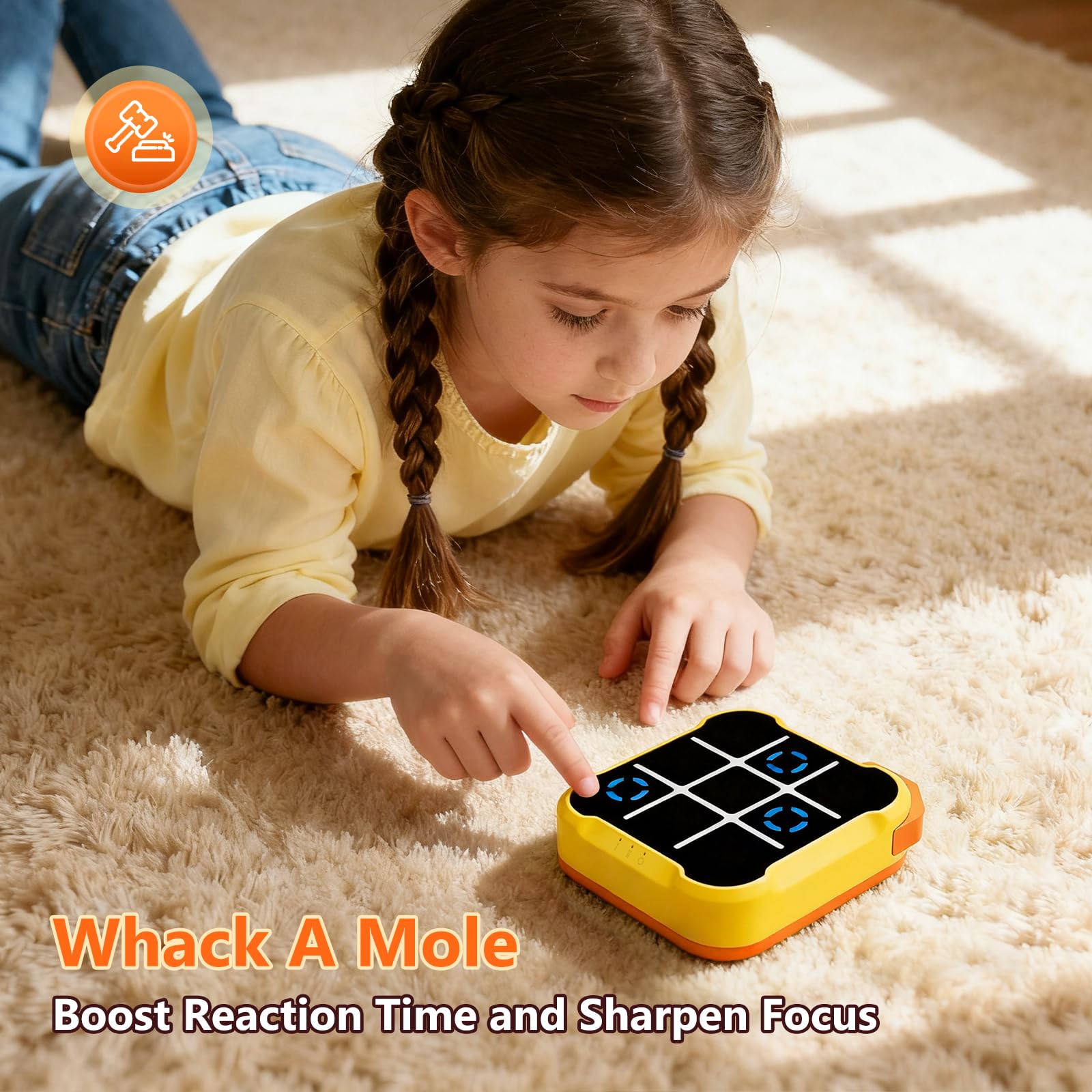 VISREFUR Tic Tac Toe Memory Flash—sharpens memory in short sessions.