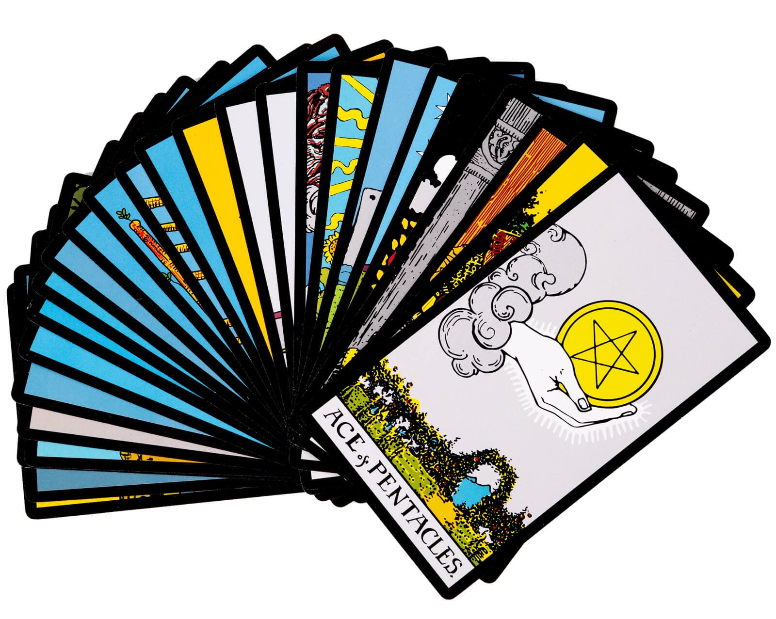 Vitacera 78-card set complete with iconic symbols
