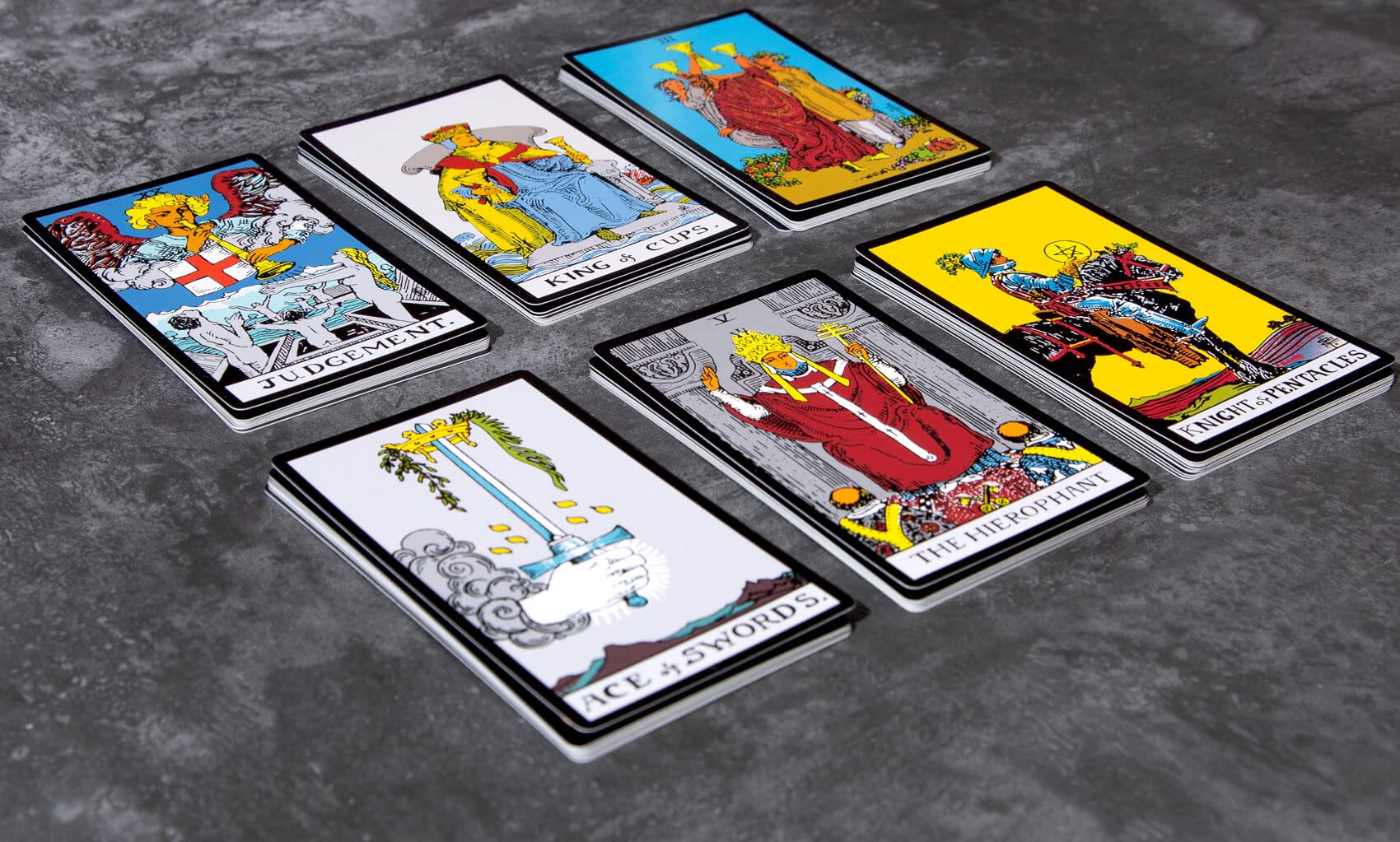 Vitacera guidebook illustrations showing color cards for learning