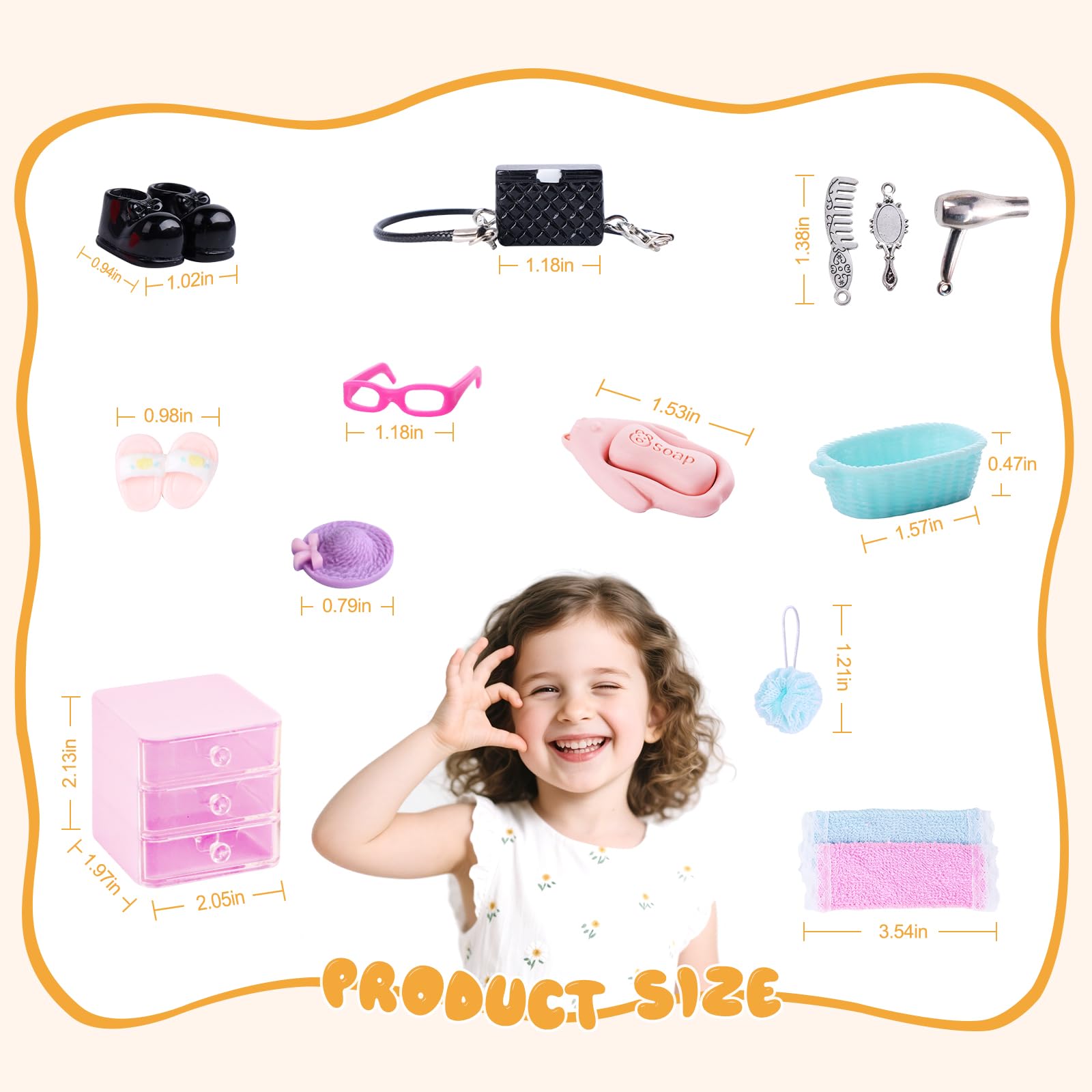 VITASY 1:12 storage cases and purses add stylish organization to mini rooms.