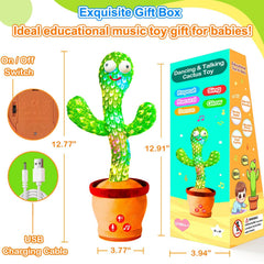 Vitosup cactus toy with recording feature captures your voice for fun repetition
