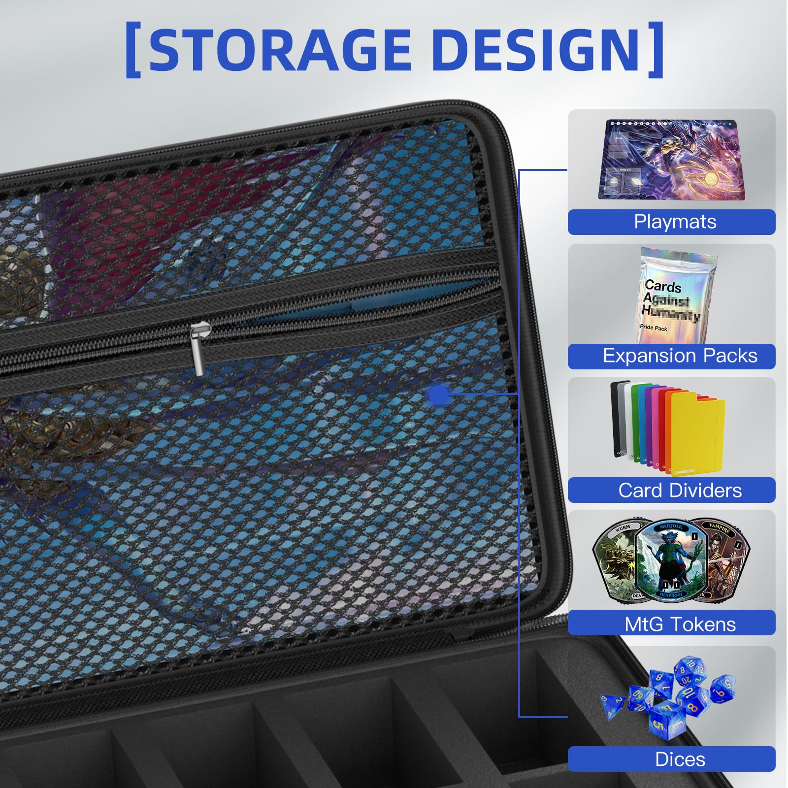 Vitula gift-ready case for card collectors and game nights.