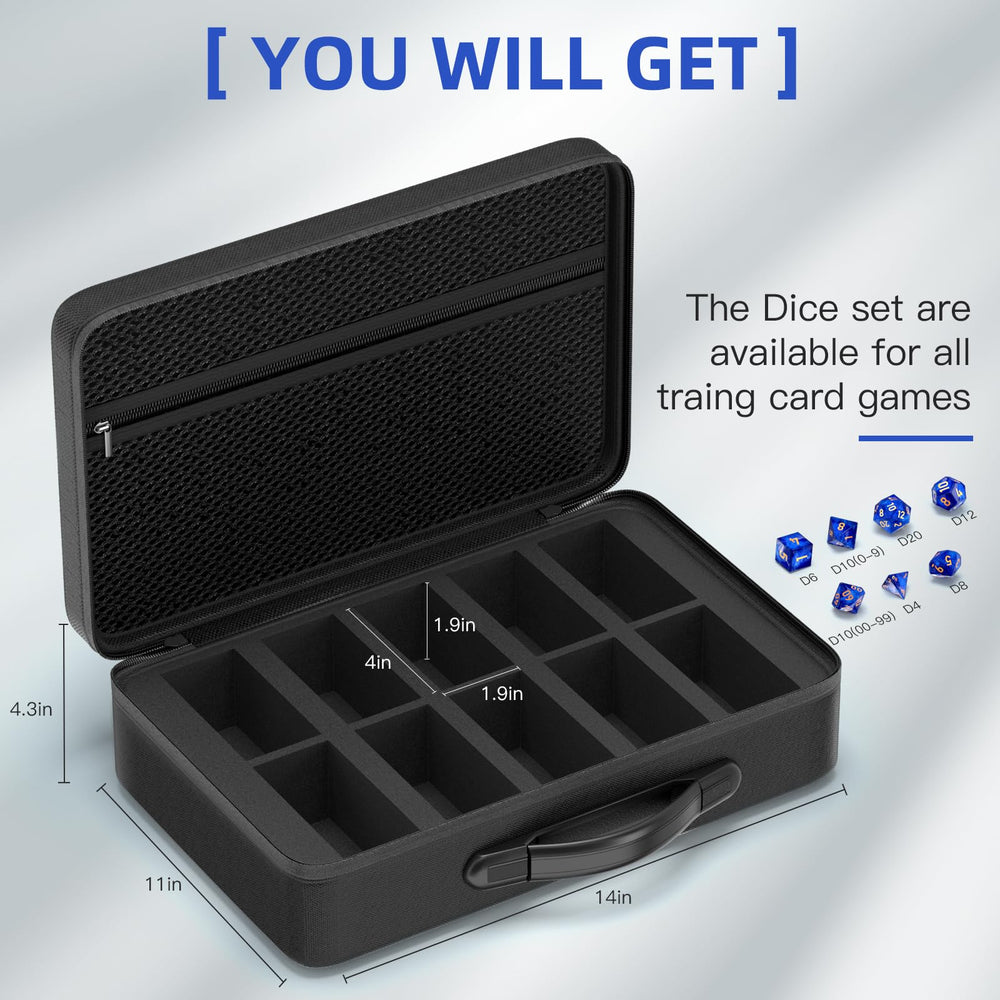 Vitula interlayer stores accessories or desiccants for organized play.