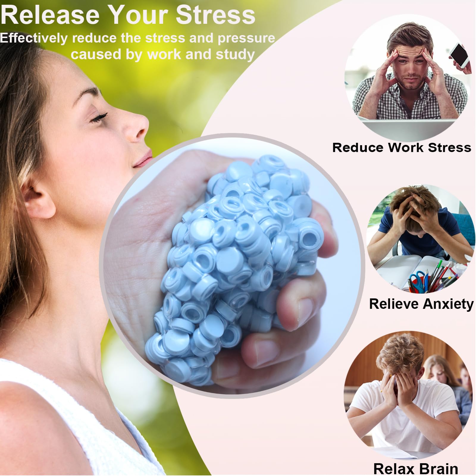 VIVIMAGIS DIY Stress Ball Kit sealing accessories ensure reusable options