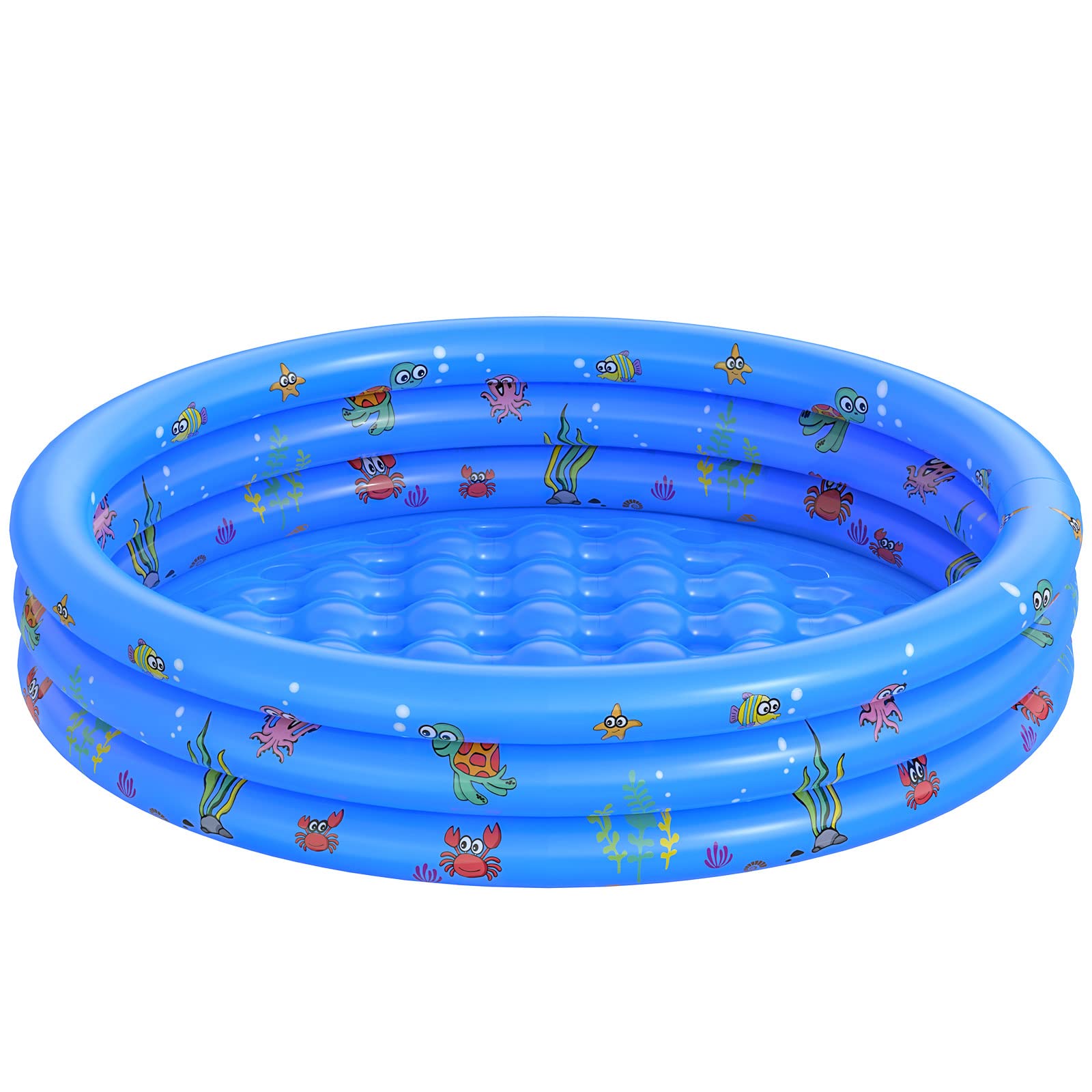 VIVI MAO garden round pool side view for durable backyard fun