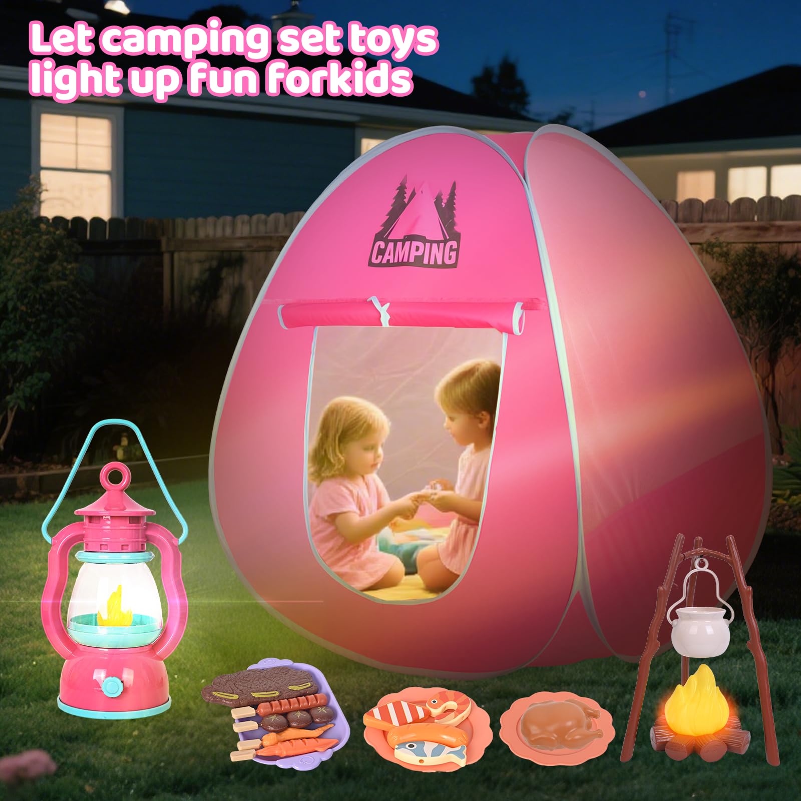 Viwulute camping set supports friendly customer service for questions.