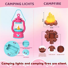 Viwulute camping set uses durable, safe materials for worry-free indoor and outdoor adventures.