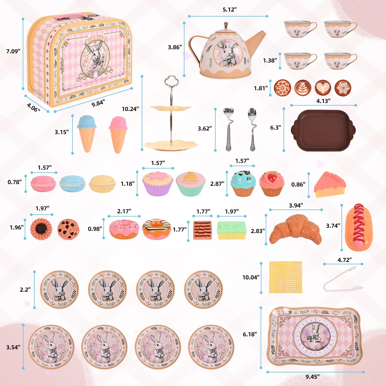 Viwulute packaging and storage: tidy solution to keep pieces organized after use