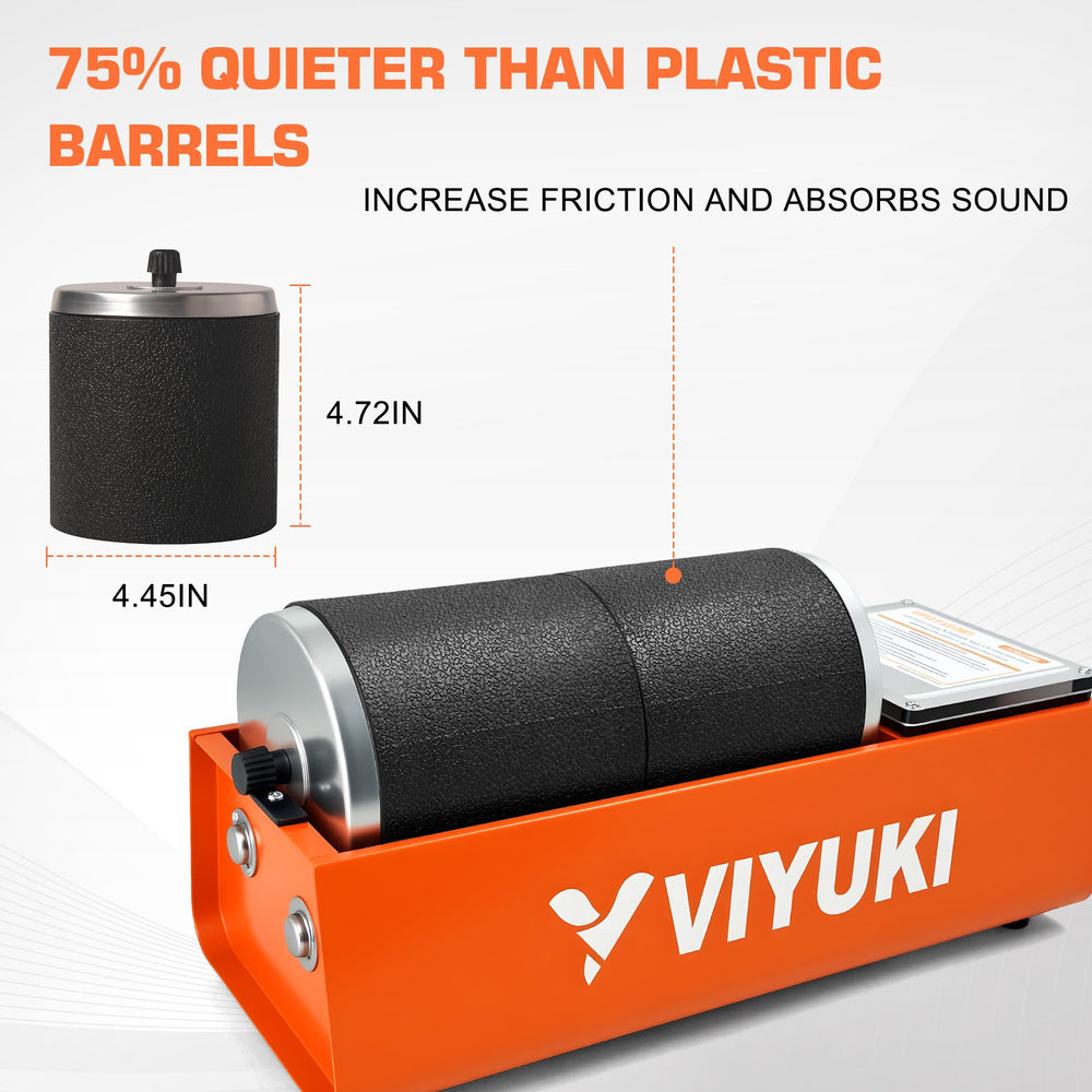 VIYUKI polishing grits eight bags enable four-step finishes