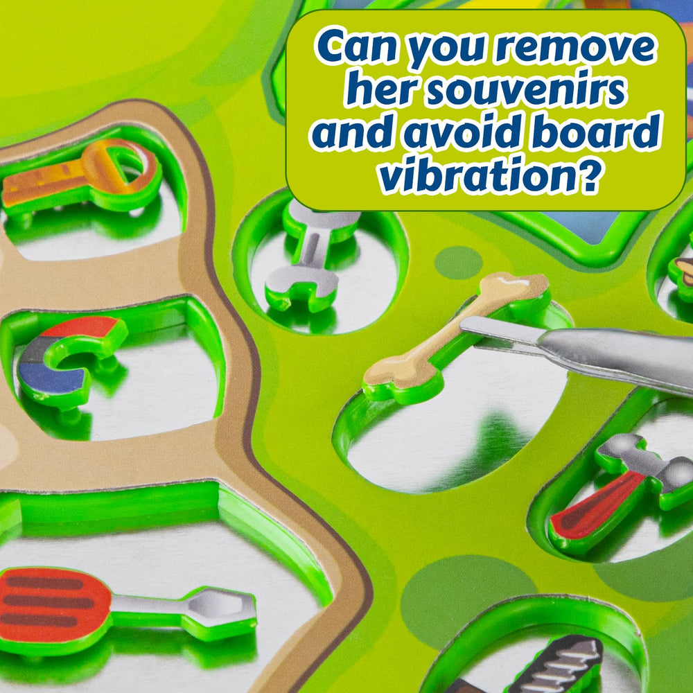 VIZIKN Dinosaur Operate Board Game edge vibration adds a gentle challenge during play.