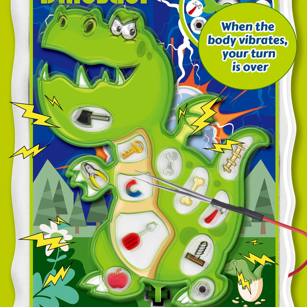 VIZIKN Dinosaur Operate Board Game kids practice coordination during play.