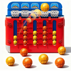 VIZIKN handbag-style mini basketball game for portable play.