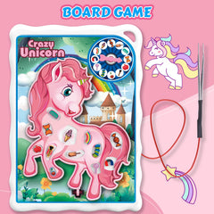 VIZIKN Unicorn Operate tweezers in action promoting fine motor practice