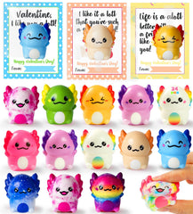 Vkovnis axolotl squishy pack great for party favors and exchanges.