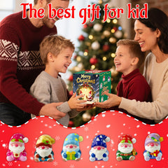 Vkovnis Christmas Gnome Squishies detailed close-up of festive design