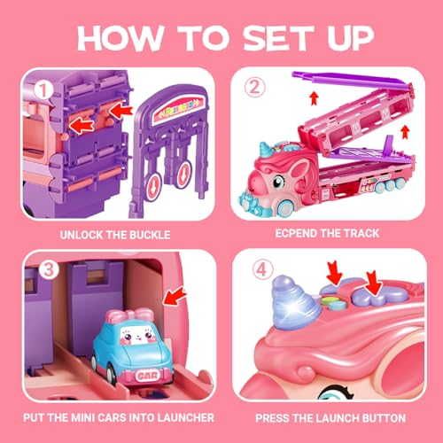 Vlmiuk Carrier Truck lights and sounds for engaging play.