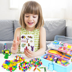 VLUSSO creative play in action supports hands-on learning.