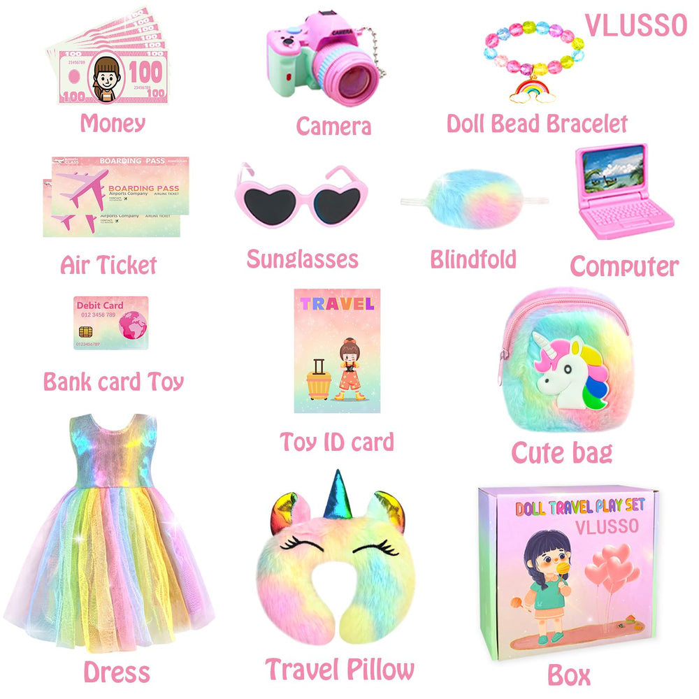 VLUSSO doll camera accessory sparks imaginative photography.