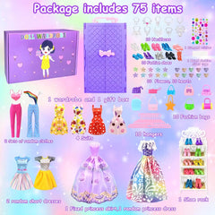 VLUSSO princess dress for imaginative doll styling