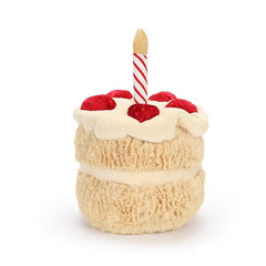 VLYUVUY birthday-cake-plush-play: fosters role-play and social interaction.
