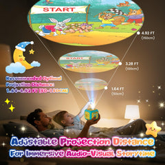 Vmiya Story Projector offers audio-only mode to soothe without visuals.