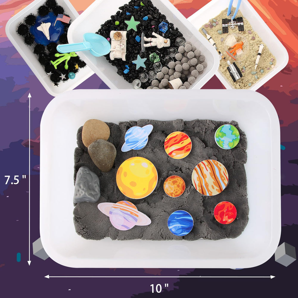 VMNlooking Space Bin galaxy gift pack offers a galaxy-themed learning experience.