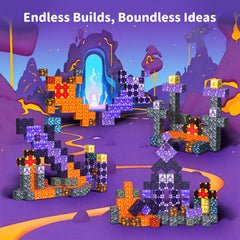 VNLINA 108pcs reveal a sparkling diamond cache during treasure explorations.