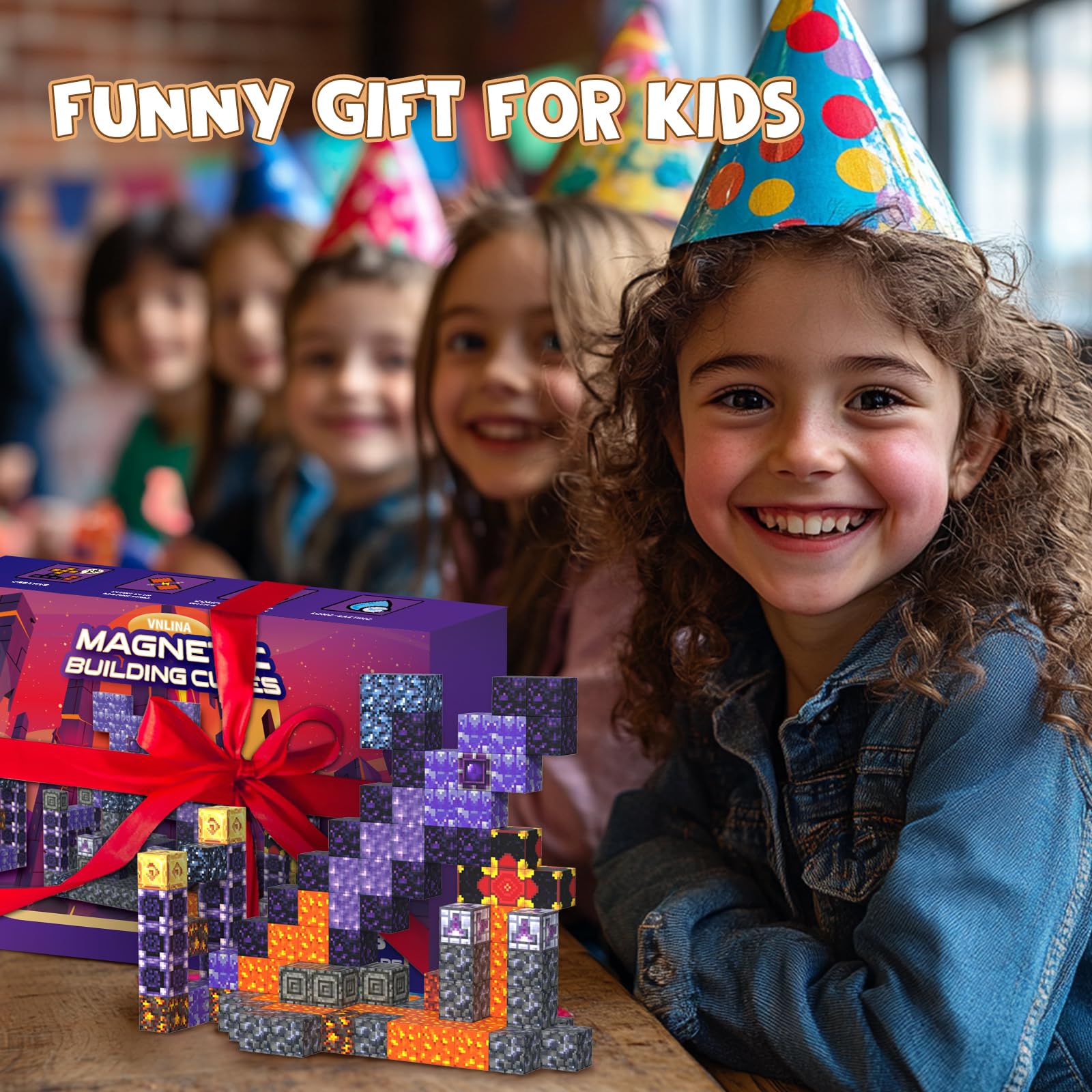 VNLINA 108-piece set makes a versatile gift for ages 3 to 12.