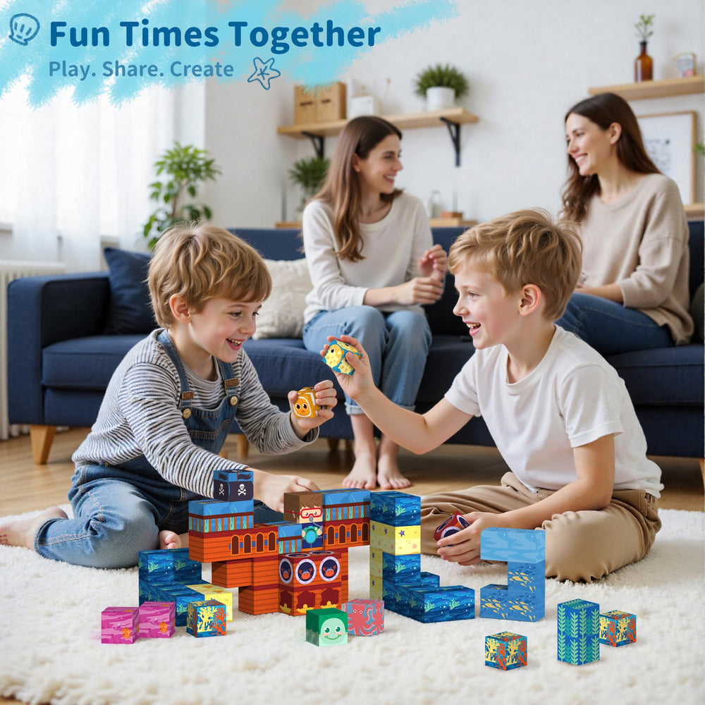 Gift-ready VNLINA packaging suitable for a curious young builder