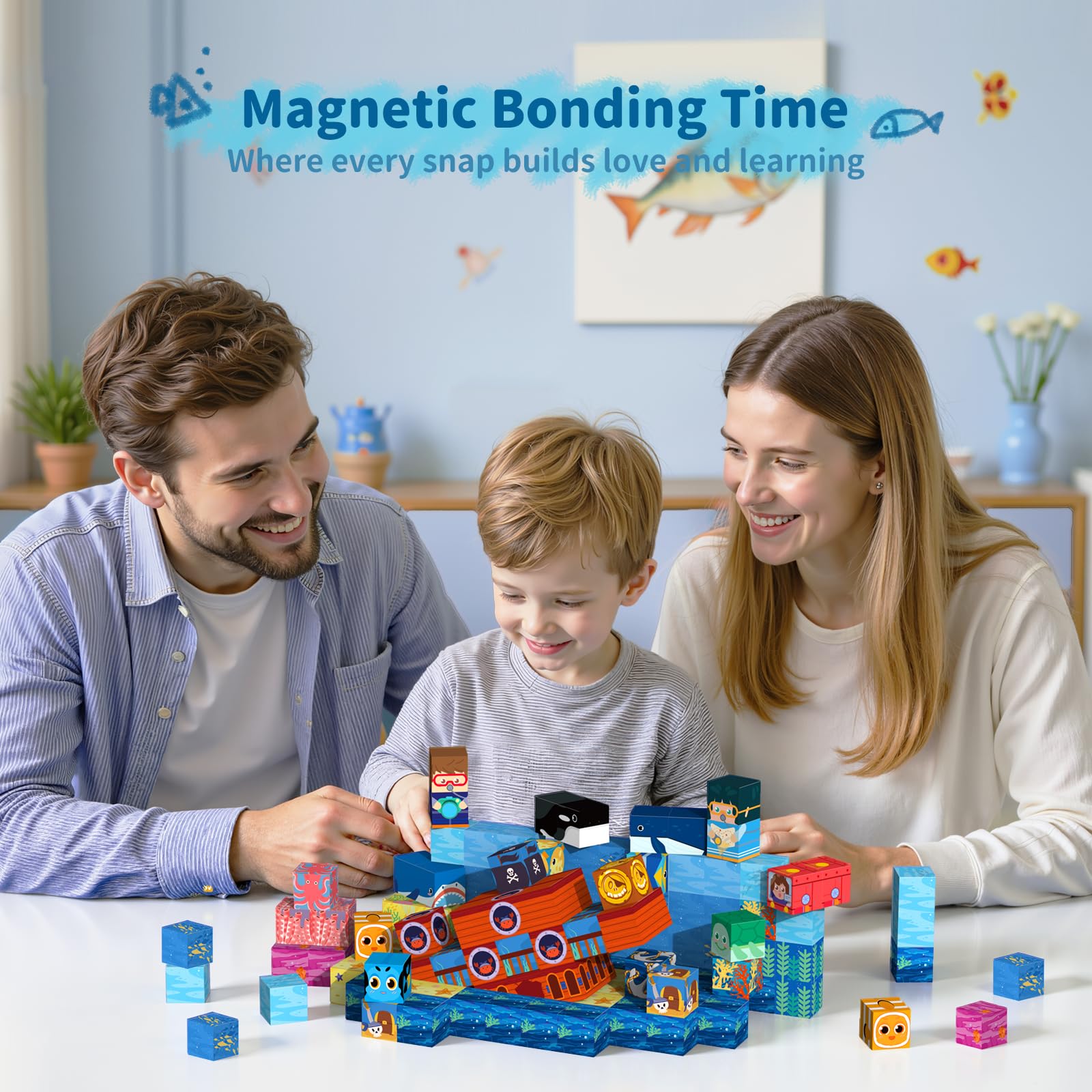 VNLINA magnetic set supports STEM learning through modular assembly