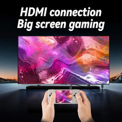 Voacle RG28XX connected to TV for larger-screen play