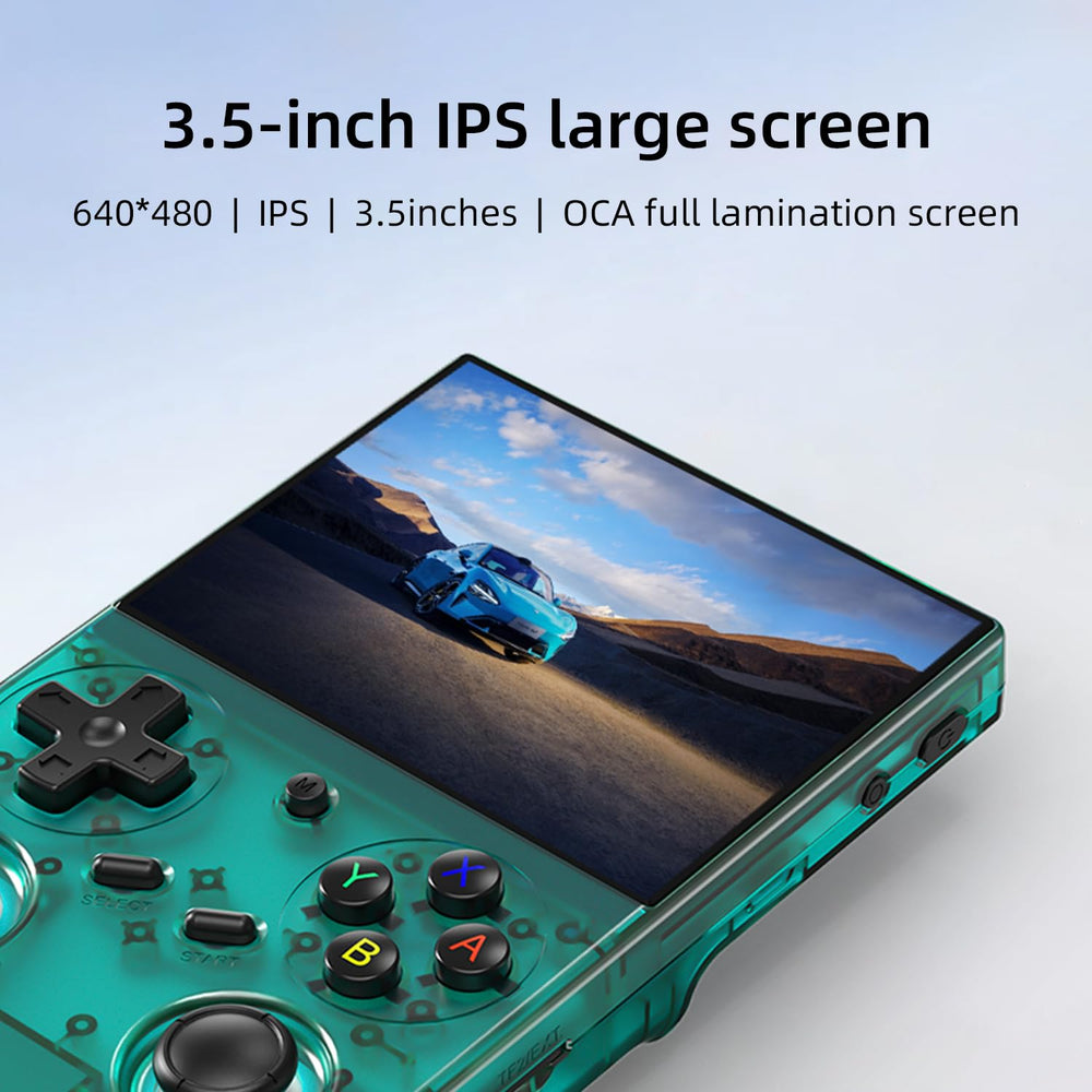 Voacle RG35XX Pro 3.5-inch display with clear visuals