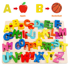 Voamuw puzzle set full view showing the complete learning trio