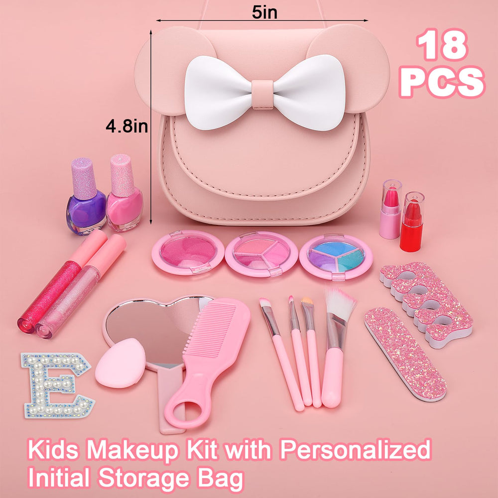 Vodolo child makeup play scene with safe colors for creative dressing up