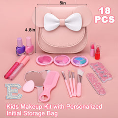Vodolo child makeup play scene with safe colors for creative dressing up