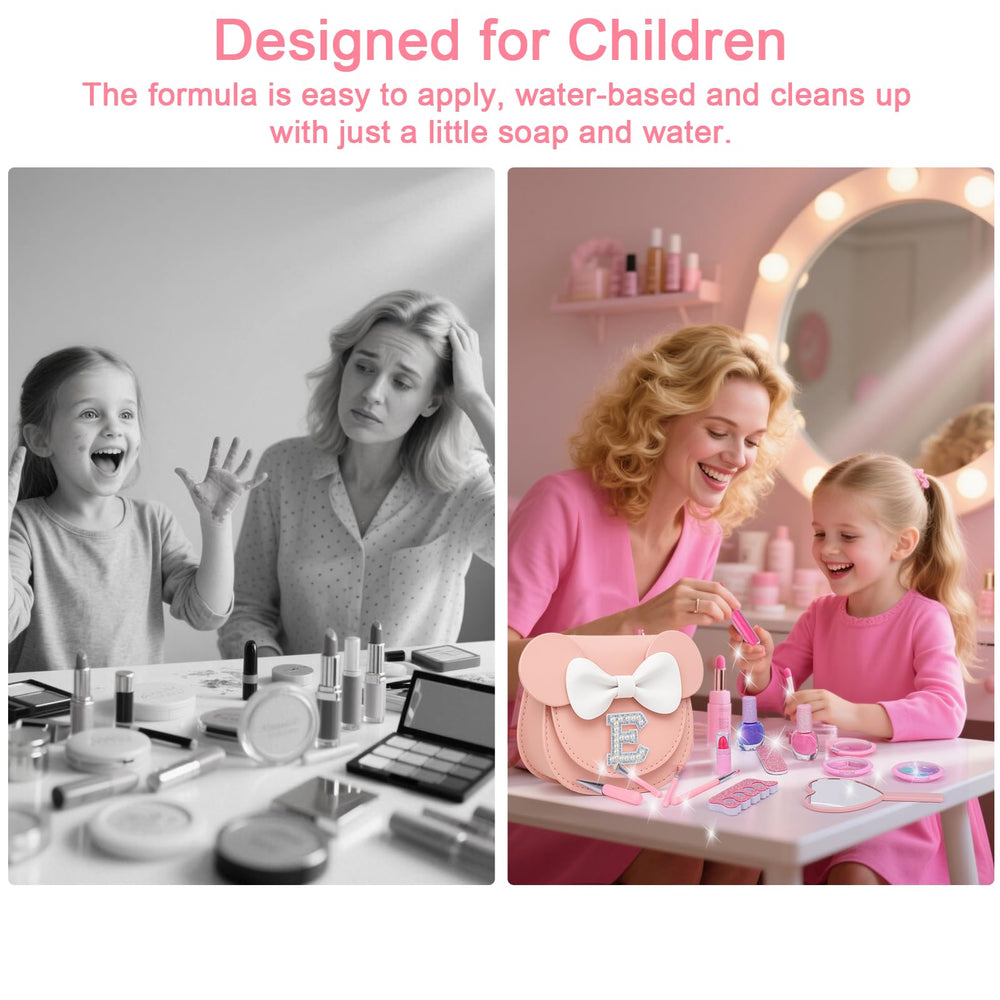 Vodolo makeup tools and brushes enabling easy pretend makeup sessions