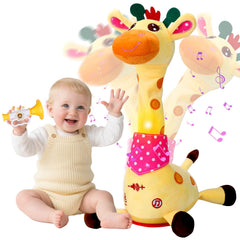 Vodolo giraffe toy with LED lights for engaging playtime
