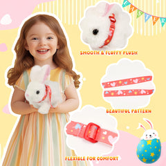 Voichic Realistic Bunny Toy with leash supports safe supervised play.
