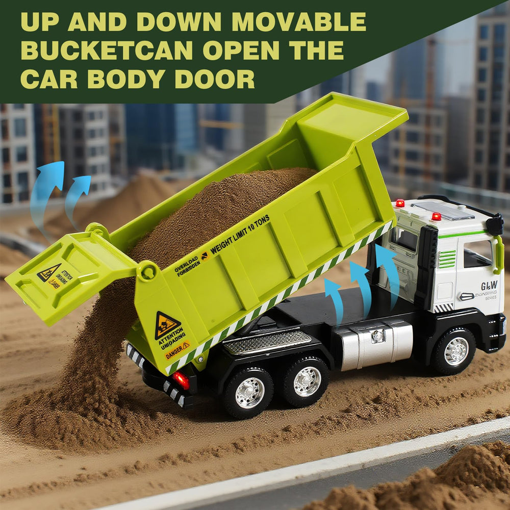 Voicinlili dump truck built from safe plastic for durable play