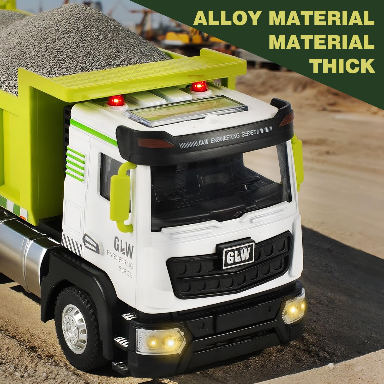 Voicinlili truck lights and sounds enhance pretend play and focus